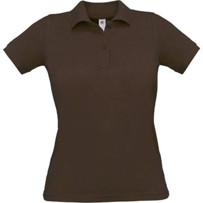 B&C dámska polokošeľa PW455 Brown