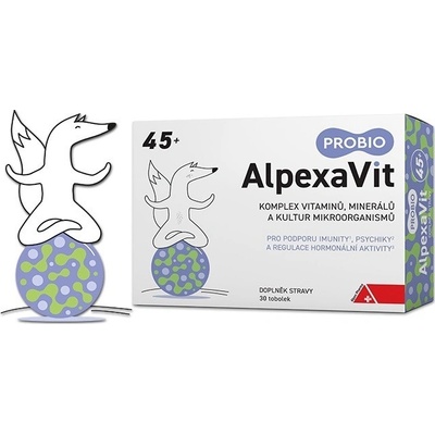 AlpexaVit PROBIO 45+ 30 kapslí