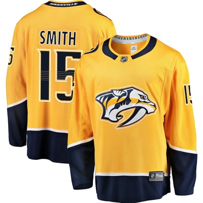Fanatics Dres Nashville Predators #15 Craig Smith Breakaway Alternate Jersey