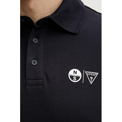 Guess тениска мъжка от памук с еластан x North Sails (M6GP47.K3323)