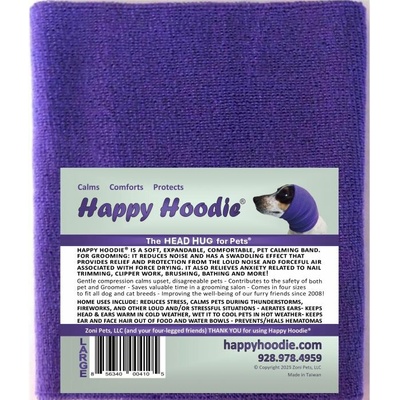 Happy Hoodie upokojujúca čelenka pre psov a mačky