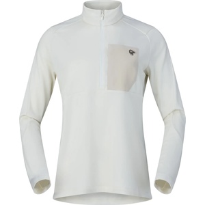 Norrøna Дамски поларен пуловер Norrøna Women's Femund Warm1 Half-Zip Fleece jumper - Snow White - размер XS (105-6113-0211)