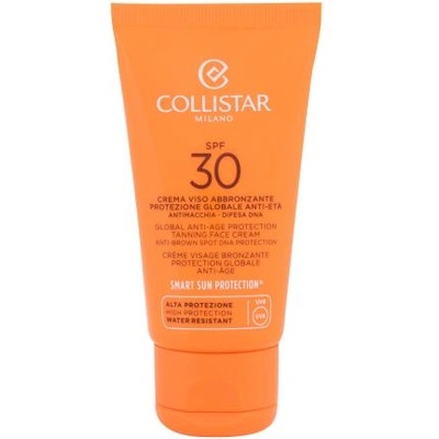 Collistar Special Perfect Tan Global Anti-Age Protection Tanning Face Cream SPF30 слънцезащитен крем за лице с антиейдж ефект 50 ml за жени