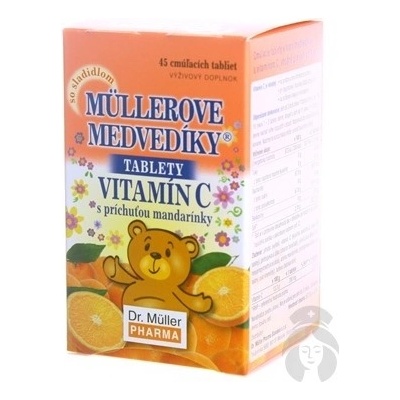 Dr. Müller Medvede citrón 45 cmúľaciech tabliet