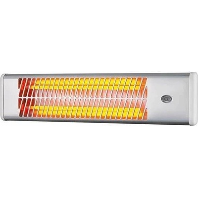 Solight Elektrický nástěnný krb s topením 1200 W 13,5 x 54 x 11 cm bílý