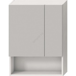 Jika H4532410383041 - Огледален шкаф LYRA 80x60 см, бял, с рафт (LF0080)