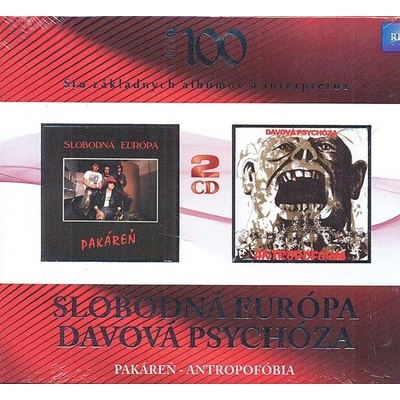 Slobodná Európa - Slobodna Europa / Davova Psychoza - Pakaren / Antropofobia - CD