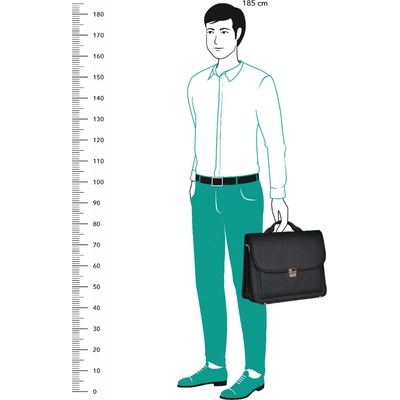 REAbags 7416-T čierna textil