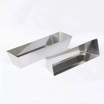 UNI STR Ваничка за шпакловане 350 мм неръждаема стомана / inox (uni-06269)
