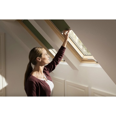 VELUX DKL Premium tmavá hnedá 4559 S, M06/306 78x118 cm
