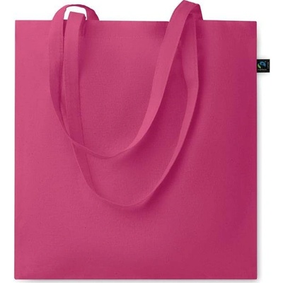 Fairtrade nákupná taška 140g, červená fuchsia
