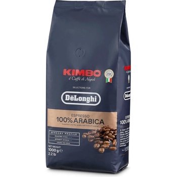 KIMBO DeLonghi Espresso 100% Arabica кафе на зърна 1 kg