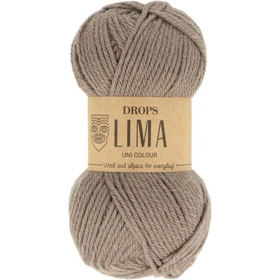 Drops Lima Uni Colour 5310 světle hnědá