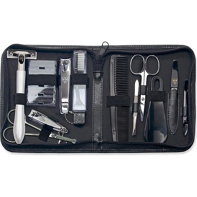 Kellermann 3 Swords luxusní manikúra Artical Leather Travelling Kit 12 dílů – Zboží Dáma