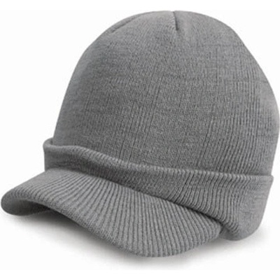 Result Pletená so šiltom RC060X Cool Grey