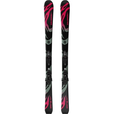 Salomon L Qst Jr Black S + C5 Gw