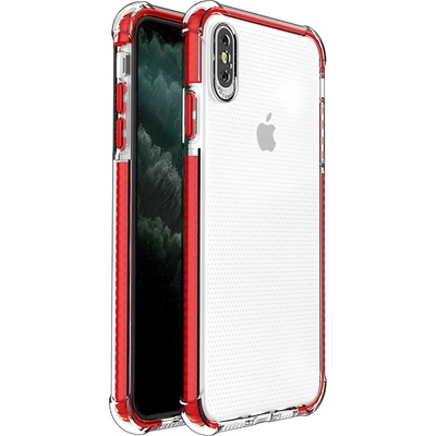 Izmael Sиликонов калъф Spring Armor за Apple iPhone XS Max - Червен KP9574 (9574)