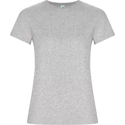 Roly Golden Dámske tričko z organickej bavlny CA6696 Heather Grey