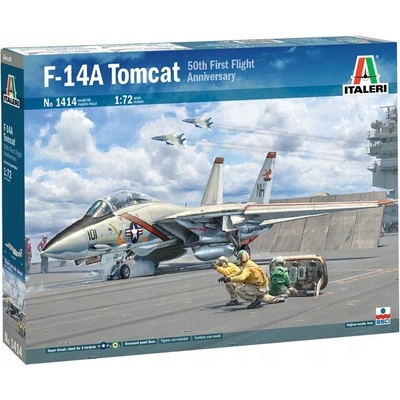 Model Italeri F-14A Tomcat 1414 v mierke 1:72