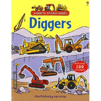 Diggers Sticker Book Taplin Sam