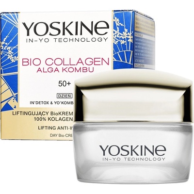 Yoskine Bio Collagen Alga Kombu 50+ liftingový bio denní krém proti vráskám 50 ml