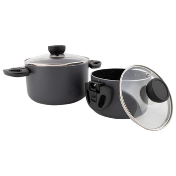 Bo-Camp Cookware set Twist 2pcs alu indu