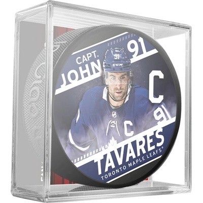 Inglasco Sherwood Puk Toronto Maple Leafs NHL John Tavares Captain Collection