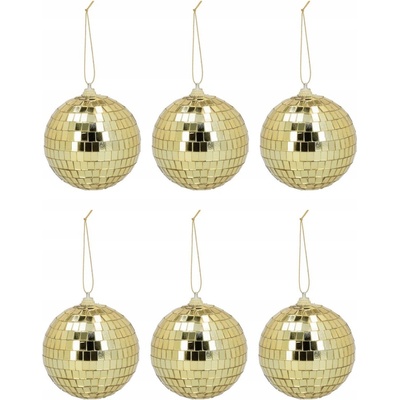 Boland Disco koule stříbrné 6ks