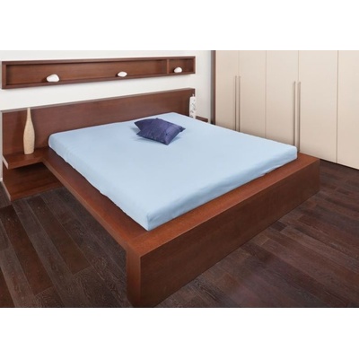 Smolka prostěradlo jersey světle ocelové modré 180x200