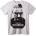 NOONEBRAND Тениска Аз Съм Опасността - XL, White