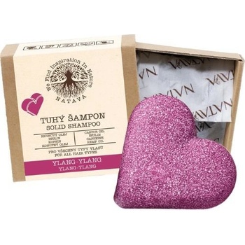 Natava Tuhý šampon Ylang Ylang srdíčko 85 g
