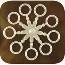 Rybárske zarážky Extra Carp krúžky bait elastic bands 8,5mm Číra