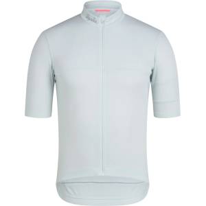 Rapha Мъжка фланелка с къс ръкав за колоездене Rapha Brevet Element Jersey Cycling jersey - Light Blue / Silver (056-3823-1513)