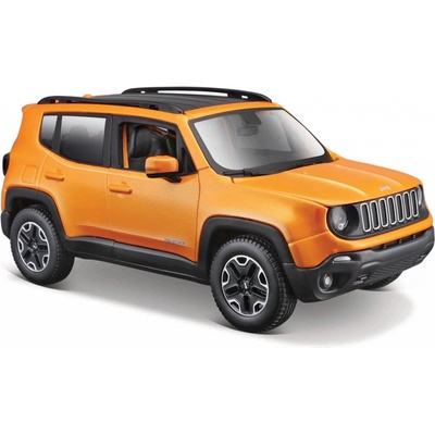 Maisto Kit Jeep Renegade model ke skládání oranžová 1:24