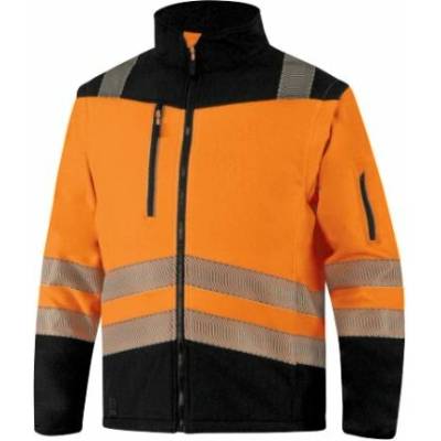 Delta Plus SOCCIA HV 2v1 softshell bunda žltá HV/čierna