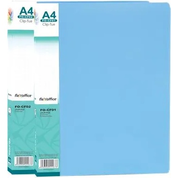 FLEXOFFICE "fo-cf02", pp, a4, светлоустойчива папка, синя (fo-cf02)