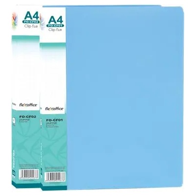 FLEXOFFICE "fo-cf02", pp, a4, светлоустойчива папка, синя (fo-cf02)