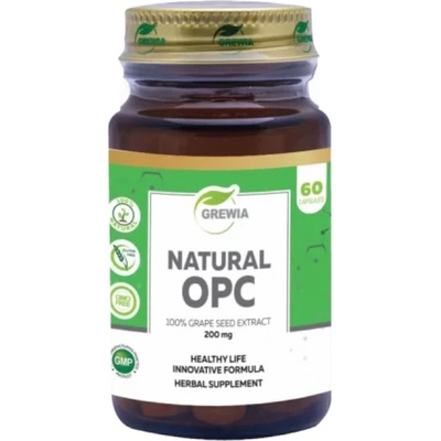 Grewia Natural OPC | 100% Grape Seed Extract 200 mg [60 капсули]