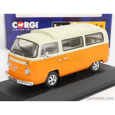 Vanguards Volkswagen T1 Minibus Camper 1962 Žlutá Bílá 1:43