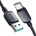 JOYROOM Кабел Joyroom S-AC027A14, USB към USB-C, 3A, 1.2m, черен (S-AC027A141B)