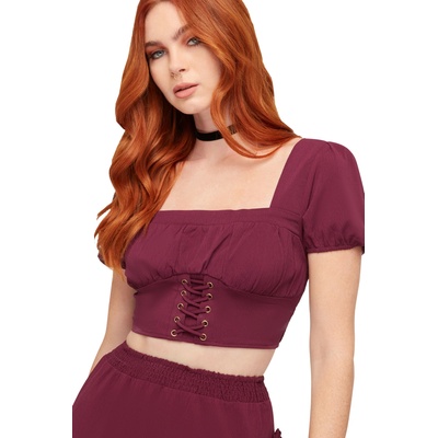 KILLSTAR дамска тениска (топ) KILLSTAR - Wild Petal - Purple - KSRA014255