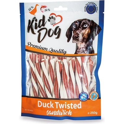 KIDDOG Патешки сандвич с треска усукан 250 г