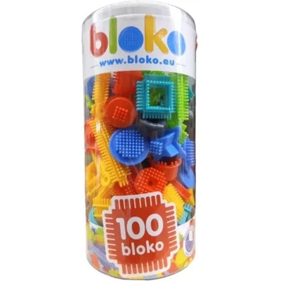 Mochtoys Блокчета: конструктор с шипове - 100 бр (12151)