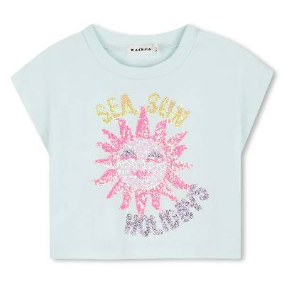 Тениска Billieblush U21950 short sleeve T-shirt - Green (Aqua Green)