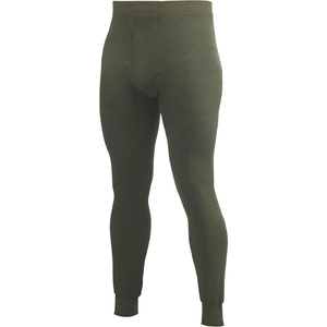 Woolpower Мъжко мериносово термобельо Woolpower Long Johns With Fly 200 Merino base layer - Pine Green (015-0280-0411)