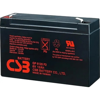 Eaton CSB - Battery 6V 12Ah (GP6120F2)