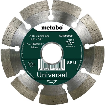 Metabo Universal Diamantový rezný kotúč 115x22,23 mm 624306000