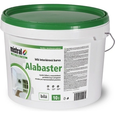 Mistral Alabaster 10L bílá