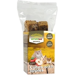 Nature Land Деликатес Nature Land Brunch пълнозърнести кубчета с ябълка 90g (905-12150)
