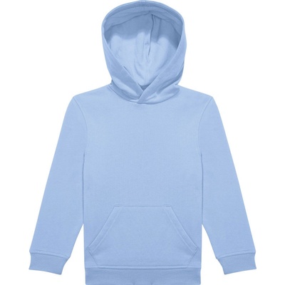 B&C mikina s kapucí ID.333 Hoodie kids lotus blue